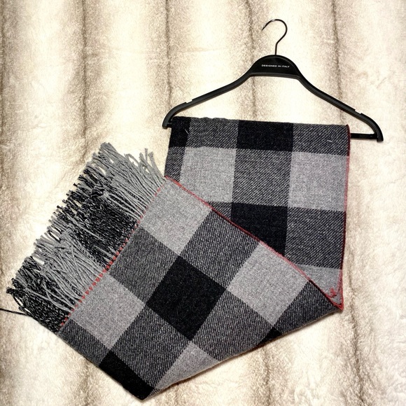 LANEROSSI Cotton/ Wool Blanket Throw Wrap - Picture 2 of 10